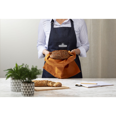 Logotrade promotional giveaway picture of: Apron GRS Recycled Denim (220 g/m²)