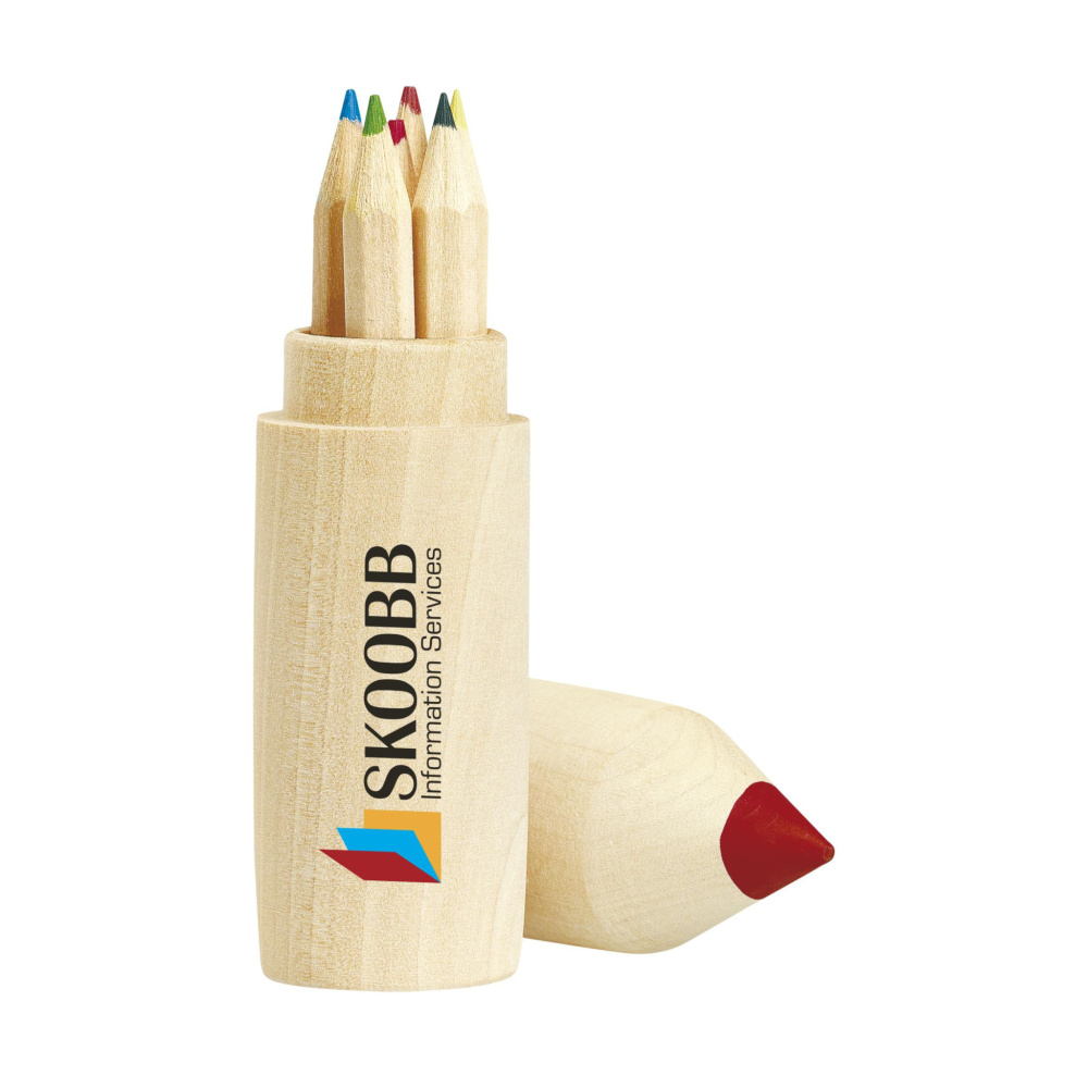 Logo trade advertising products picture of: ColourWoody coloured pencils