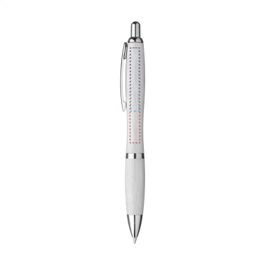 Logo trade promotional product photo of: Athos Bamboo pen