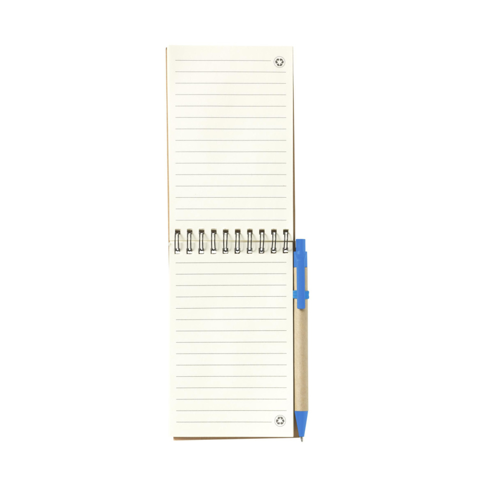 Logotrade promotional merchandise image of: RecycleNote-M Paper notebook