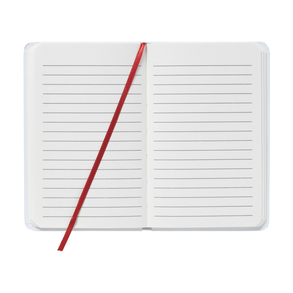 Logo trade promotional giveaway photo of: WhiteNote A6 Paper notebook