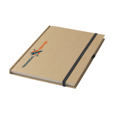 Logo trade business gift photo of: Pocket ECO Paper A5 notebook