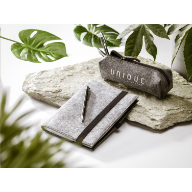 Logotrade advertising products photo of: Pencil Case GRS RPET Felt