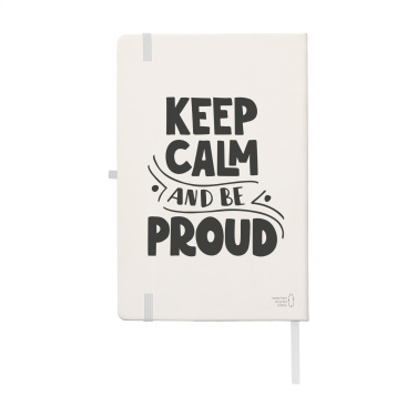 Logo trade corporate gifts picture of: Porta RPET Paper Notebook A5