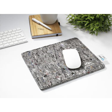 Logotrade promotional merchandise picture of: Wolkat Tangier Recycled Textile Mousepad