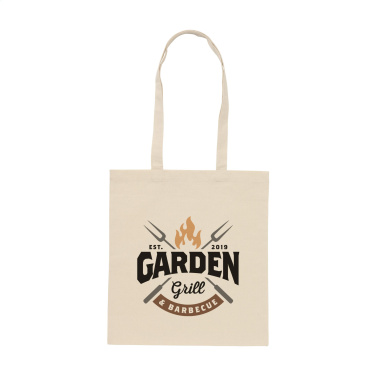 Logo trade advertising products picture of: ShoppyBag (180 g/m²) long handles cotton bag