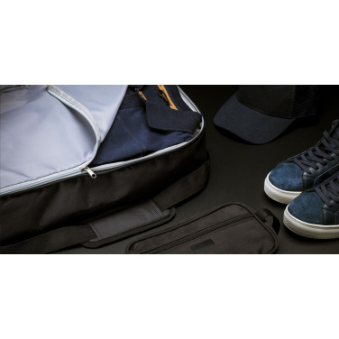 Logo trade business gifts image of: Manchester RPET Travelbag