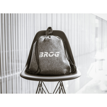 Logotrade promotional giveaways photo of: GRS RPET Felt PromoBag Plus backpack