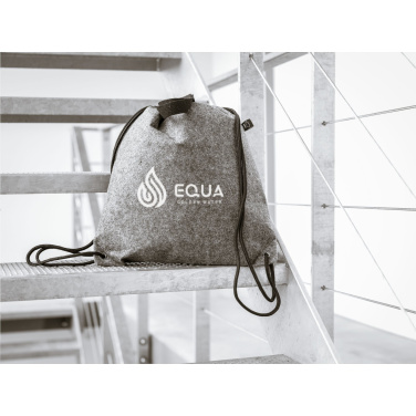 Logotrade business gift image of: GRS RPET Felt PromoBag Plus backpack