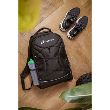 Logo trade promotional merchandise image of: Flashline GRS RPET Laptop Backpack