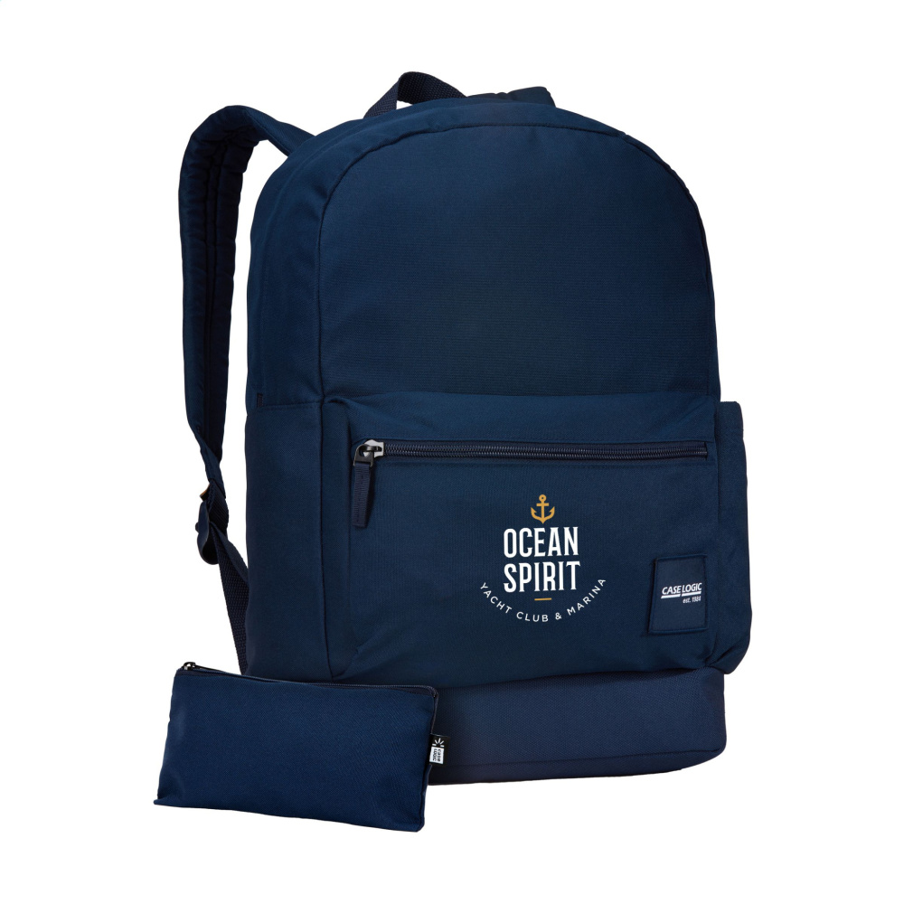 Logo trade corporate gift photo of: Case Logic Commence Recycled Backpack 15,6 inch