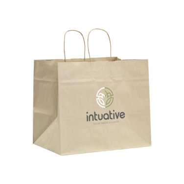 Logotrade promotional gifts photo of: Leaf It Bag recycled grass paper (90 g/m²) XL