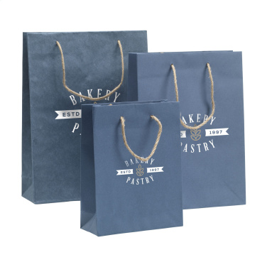 Logotrade promotional merchandise picture of: Leaf It Bag recycled with jeans fibres (180 g/m²) S