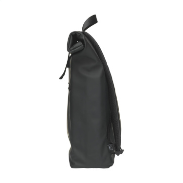 Logotrade advertising product picture of: Lennon Roll-Top Recycled Backpack