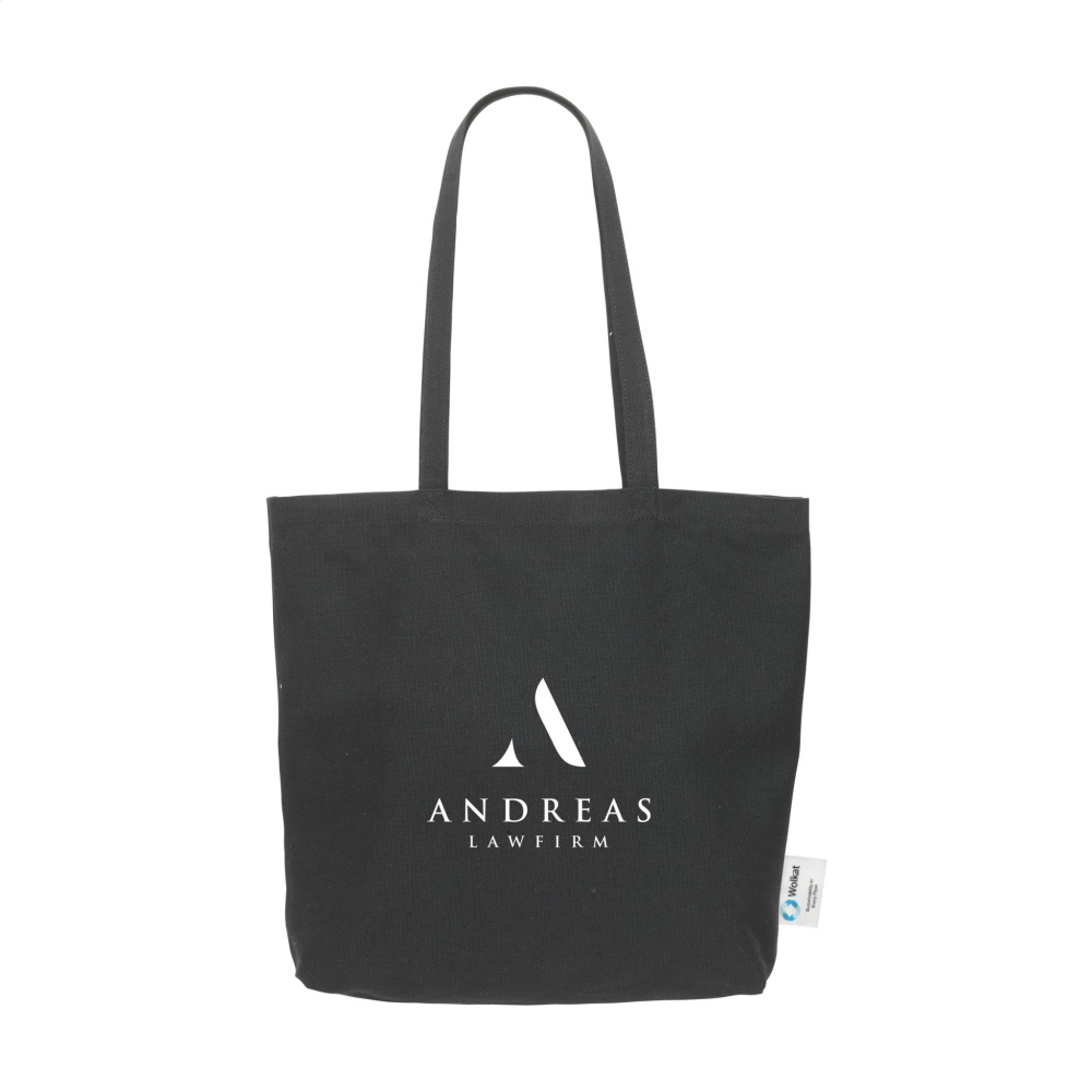 Logotrade promotional merchandise picture of: Wolkat Rabat Recycled Textile Shopper
