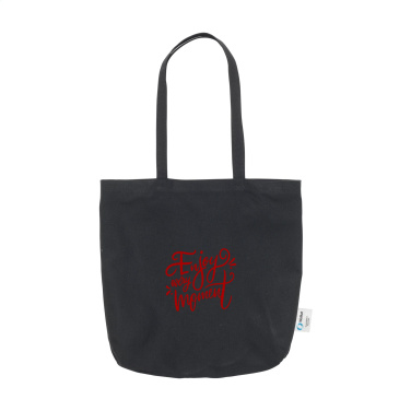 Logo trade advertising products picture of: Wolkat Rabat Recycled Textile Shopper