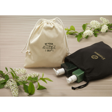 Logotrade corporate gifts photo of: Gift Pouch GRS Recycled Cotton (150 g/m²) M