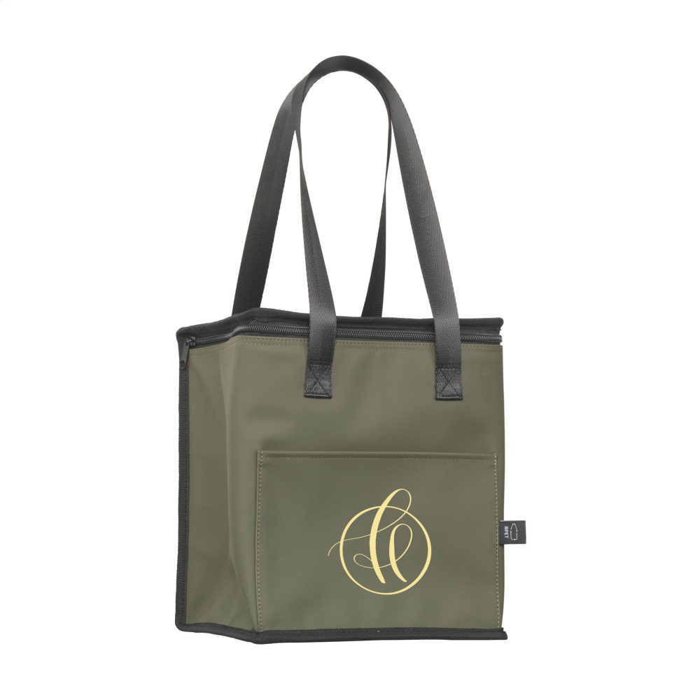 Logotrade corporate gift image of: Lennon Recycled PU Cooler Bag