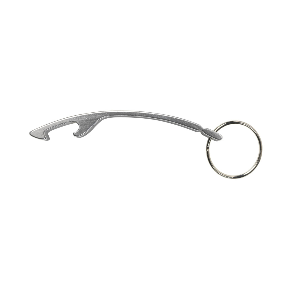 Logotrade business gift image of: Alu Opener keyring