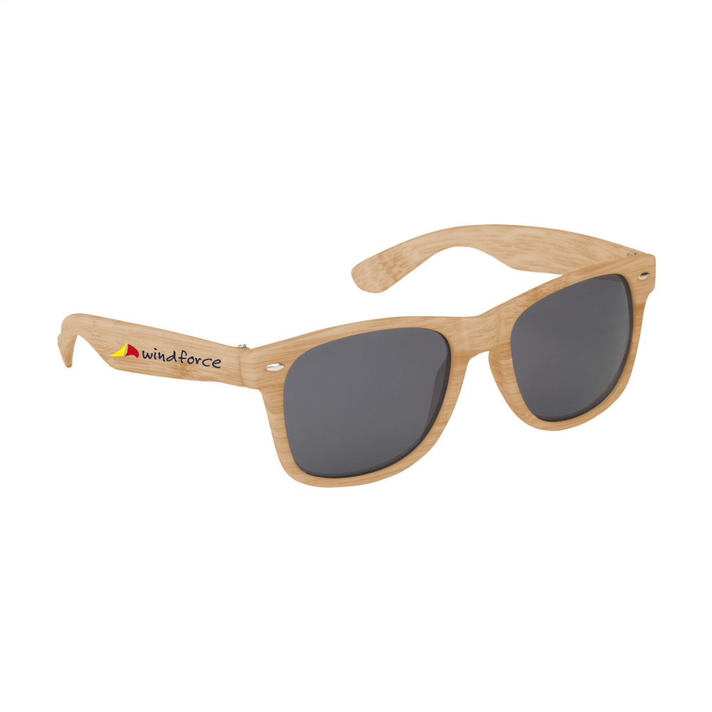 Logo trade advertising product photo of: Looking Bamboo sunglasses