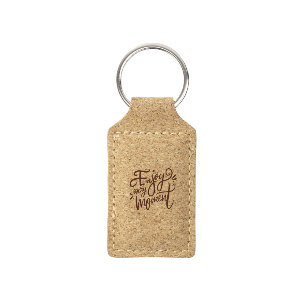 Logo trade promotional gift photo of: Cork Key Ring