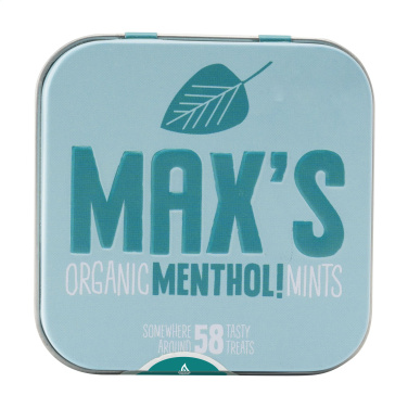 Logo trade promotional giveaway photo of: Max's Mints Organic Menthol Mints