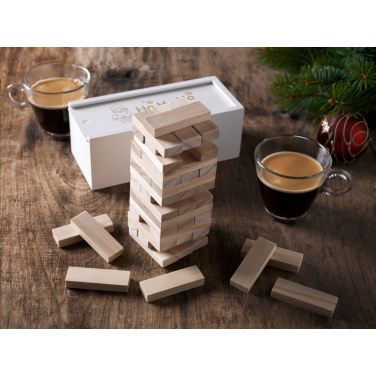 Logo trade corporate gifts image of: Tower Game Deluxe X-Mas