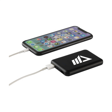 Logo trade promotional item photo of: PocketPower 5000 RCS Recycled Powerbank