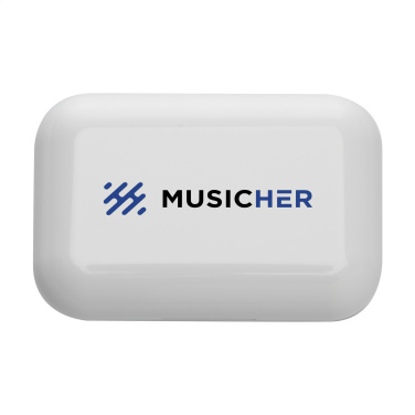 Logotrade promotional product image of: Sensi TWS Wireless Earbuds in Charging Case
