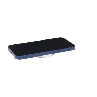 Logo trade promotional gift photo of: Force MagSafe 10W Recycled Wireless Charger