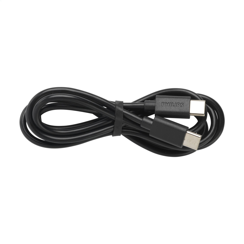 Logotrade promotional product picture of: Philips Cable USB-C to USB-C