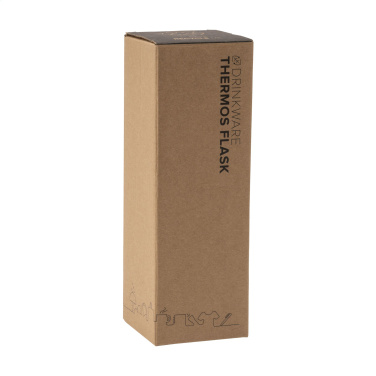 Logotrade advertising product image of: Osaka 360 ml bamboo thermo bottle/thermo cup