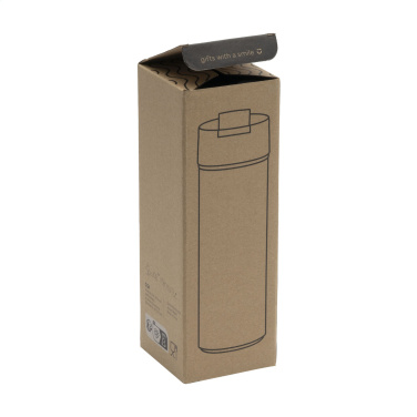 Logo trade promotional merchandise image of: Sakura 360 ml bamboo thermo bottle/thermo cup