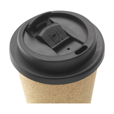 Logo trade business gifts image of: Attea Cork 350 ml coffee cup