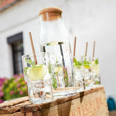 Logo trade promotional items image of: Algarve Carafe 1 L with a cork cap