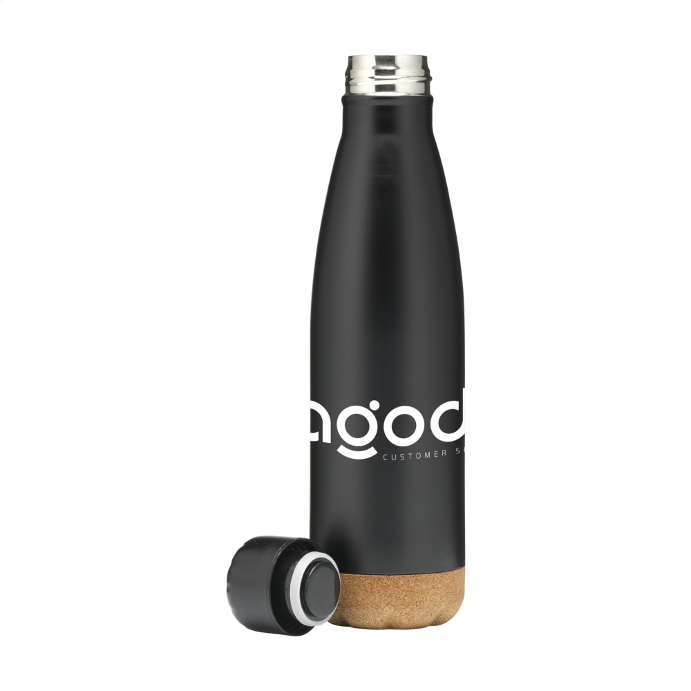 Logo trade promotional products picture of: Topflask Cork 470 ml drinking bottle