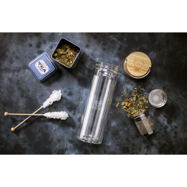 Logo trade promotional giveaways image of: Nara Tea Bottle 300 ml drinking bottle