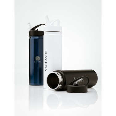 Logo trade promotional giveaway photo of: Flask RCS Recycled Bottle 500 ml thermo bottle