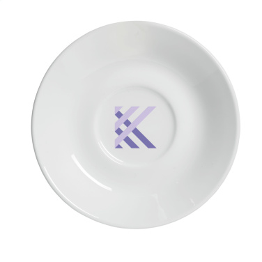 Logo trade advertising product photo of: Burano 200 ml mug and saucer