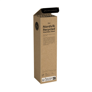 Logo trade promotional merchandise image of: Nordvik RCS Recycled Steel 750 ml