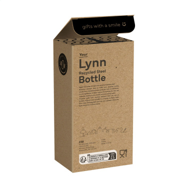 Logotrade promotional product picture of: Lynn RCS Recycled Steel Bottle 500 ml