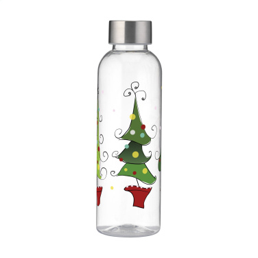Logotrade promotional items photo of: Senga GRS RPET Bottle 500 ml X-Mas