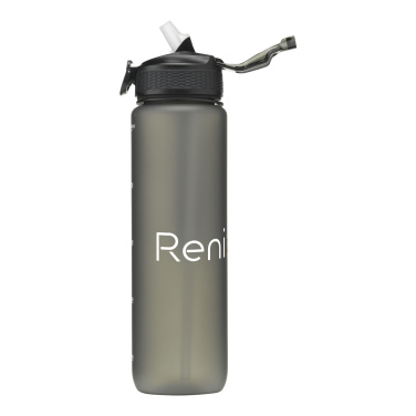 Logo trade promotional item photo of: AquaSport GRS Recycled Water Bottle 1,000 ml