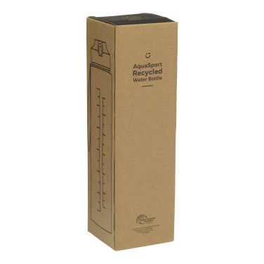 Logotrade advertising product image of: AquaSport GRS Recycled Water Bottle 1,000 ml
