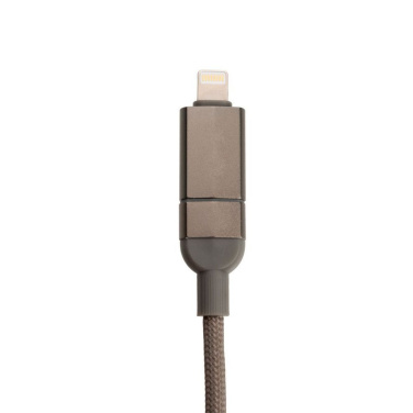Logo trade corporate gifts picture of: Charging cable with data transfer DONNES Pierre Cardin