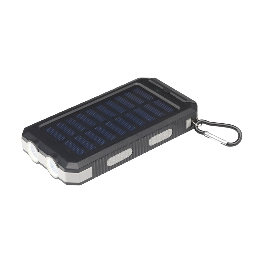Logo trade corporate gifts image of: Trail RCS Solar Charger Compass 8000