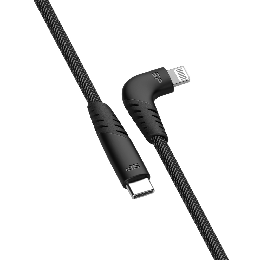 Logotrade advertising product picture of: DATA TRANSFER CABLE Boost Link Nylon LK50CL Type C Lightning