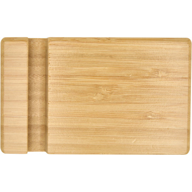 Logotrade advertising product picture of: Bubup bamboo 2-angled tablet and phone stand