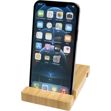 Logotrade promotional merchandise photo of: Bubup bamboo 2-angled tablet and phone stand