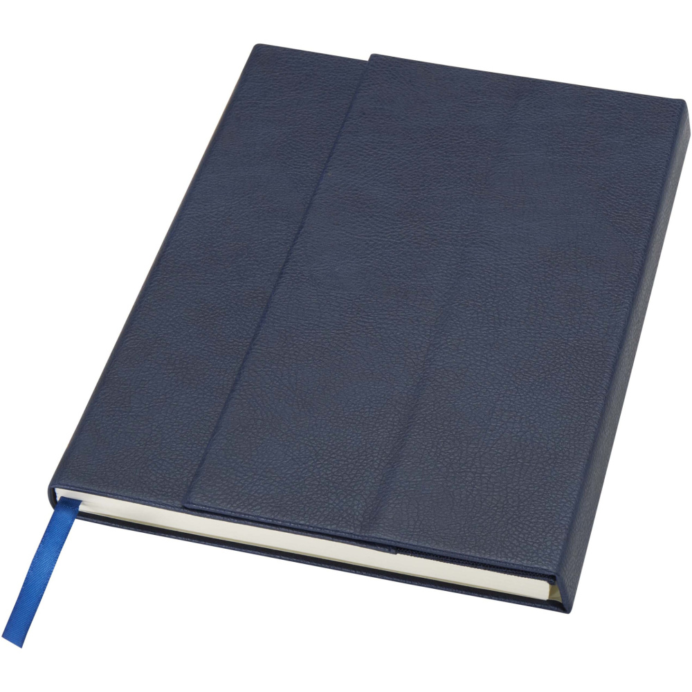 Logo trade promotional items picture of: Alejandra A5 recycled plastic hard cover notebook